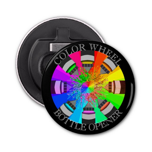 Colour Wheel Bottle Opener (Front)