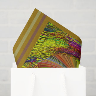 "Colour Wheel Gone Askew" (10 x 14) Tissue Paper