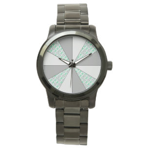 Colour Wheel Grey adjustable Code Watch