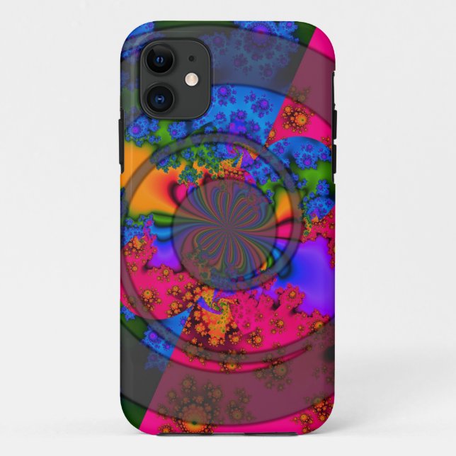 colour wheel iphone case (Back)