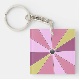 Colour Wheel Key Ring