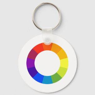 Colour Wheel Key Ring