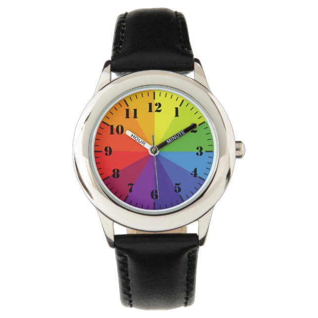 Colour Wheel Kids Watch (Front)
