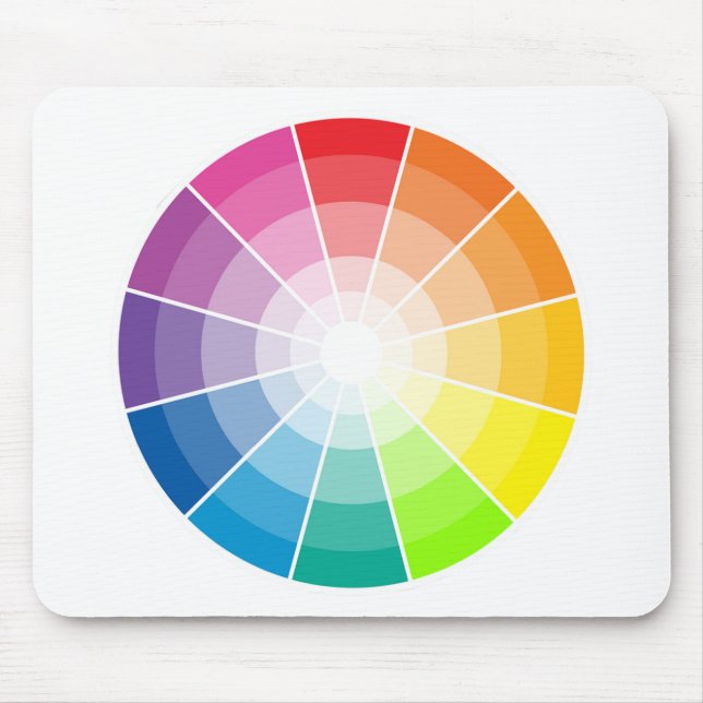 Colour wheel light mouse mat (Front)