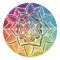 Colour Wheel Mandala Sticker