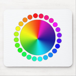 Colour Wheel Mouse Mat