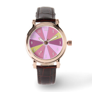 Colour Wheel Pink Watch