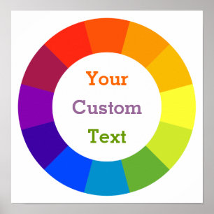 Colour Wheel Poster