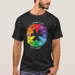 Colour Wheel - Primary, Secondary & Tertiary Colou T-Shirt