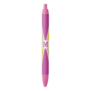 Colour Wheel / Rays custom monogram pens