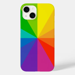 colour wheel theory school science hue disc light  Case-Mate iPhone 14 case