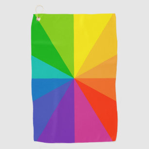 colour wheel theory school science hue disc light golf towel