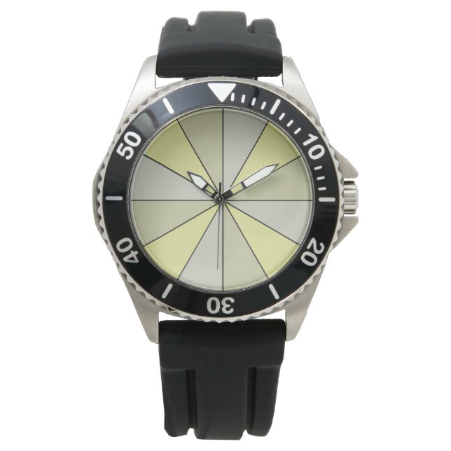 Colour Wheel Yellow Watch (Front)