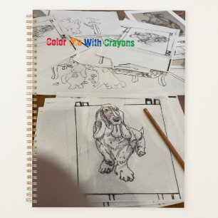 Colour With Me Bassie Planner