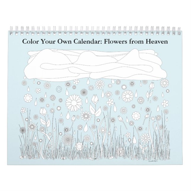 Colour Your Own Calendar (Cover)
