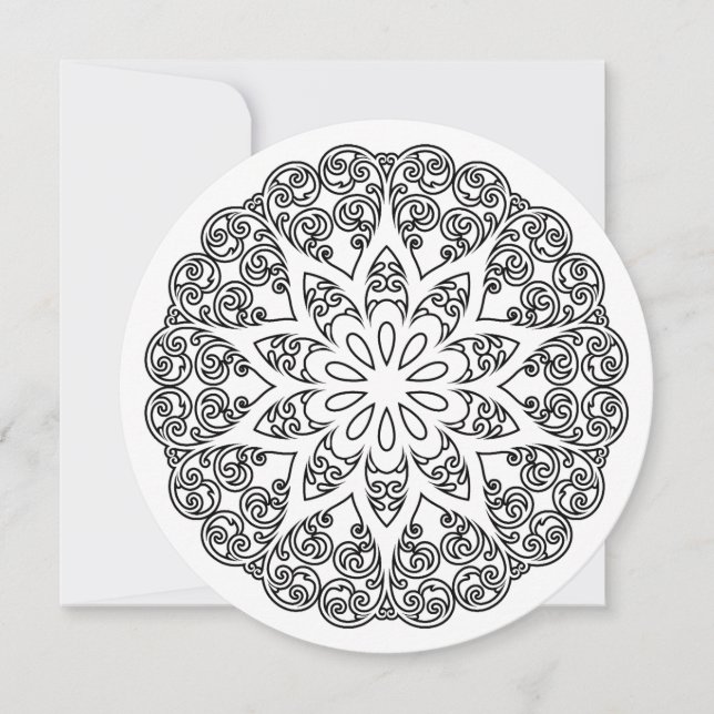 Colour Your Own MANDALA - DIY Colouring Book 1 (Front)