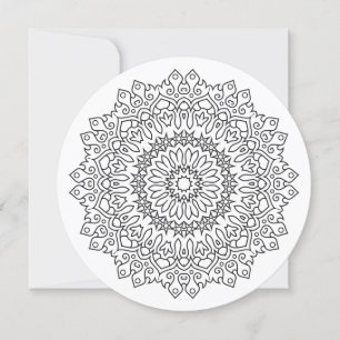 Colour Your Own MANDALA - DIY Colouring Book 4