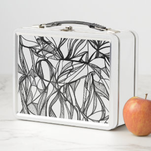Colour Your Own Metal Lunchbox: DIY colouring fun Lunch Box