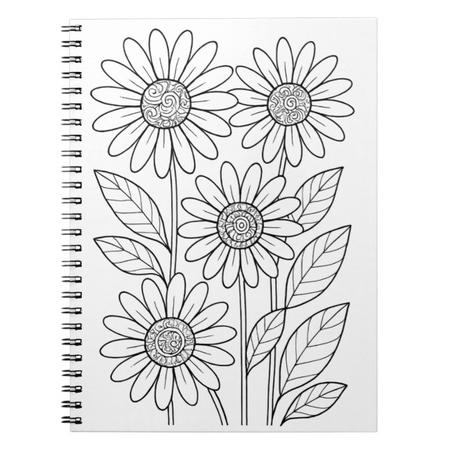 Colour Your Own  Notebook (Front)