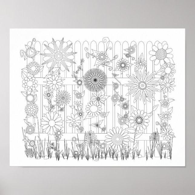 Colour Your Own Poster (Front)