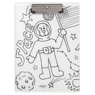 Colour Your Own Space Clipboard