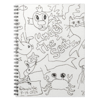 Colour Your Own -"Under the Sea" Photo Notebook