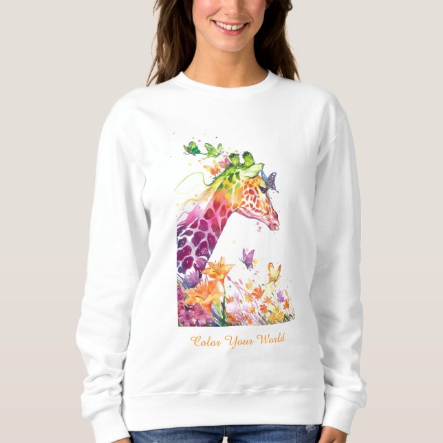 Colour Your World Sweatshirt (Front)