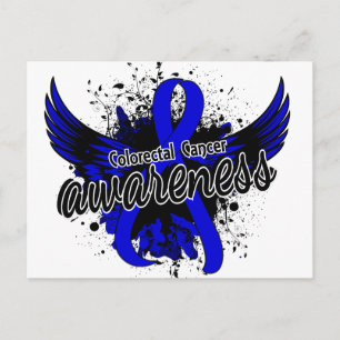 Colourectal Cancer Awareness 16 Postcard