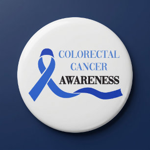 Colourectal Cancer Awareness 7.5 Cm Round Badge