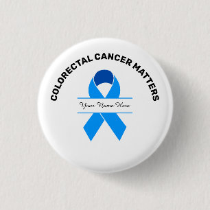 Colourectal Cancer Awareness Button