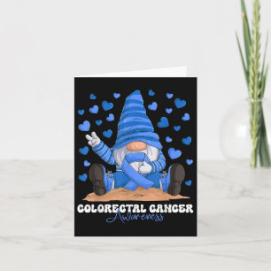 Colourectal Cancer Awareness Month Blue Ribbon Card