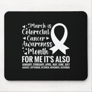 Colourectal Cancer Awareness Month Colon Cancer Su Mouse Mat