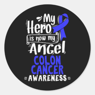Colourectal Cancer Awareness T Gift For Crc Patien Classic Round Sticker