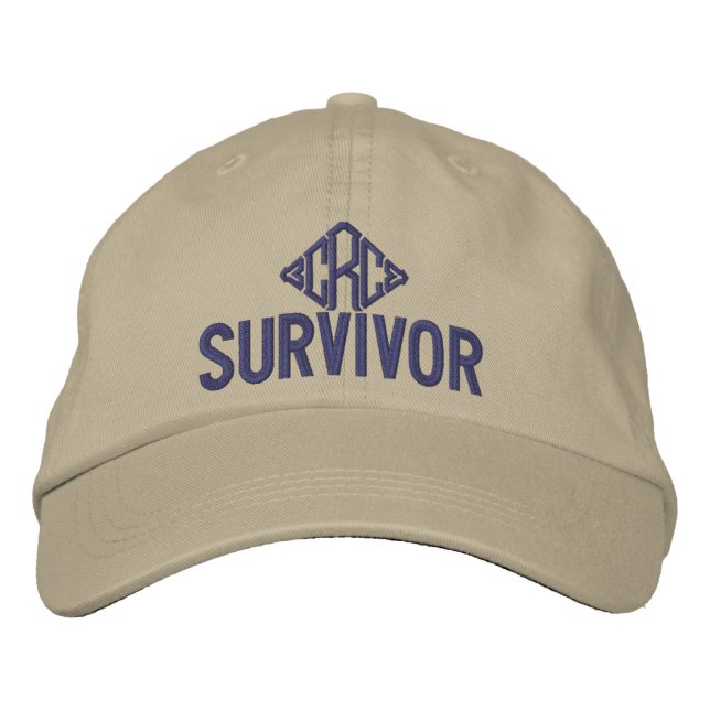Colourectal Cancer Survivor Cap (Front)