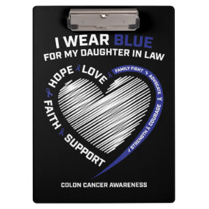 Colourectal Daughter In Law Colon Awareness Clipboard