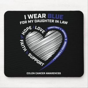 Colourectal Daughter In Law Colon Awareness Mouse Mat