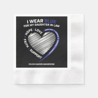 Colourectal Daughter In Law Colon Awareness Napkin