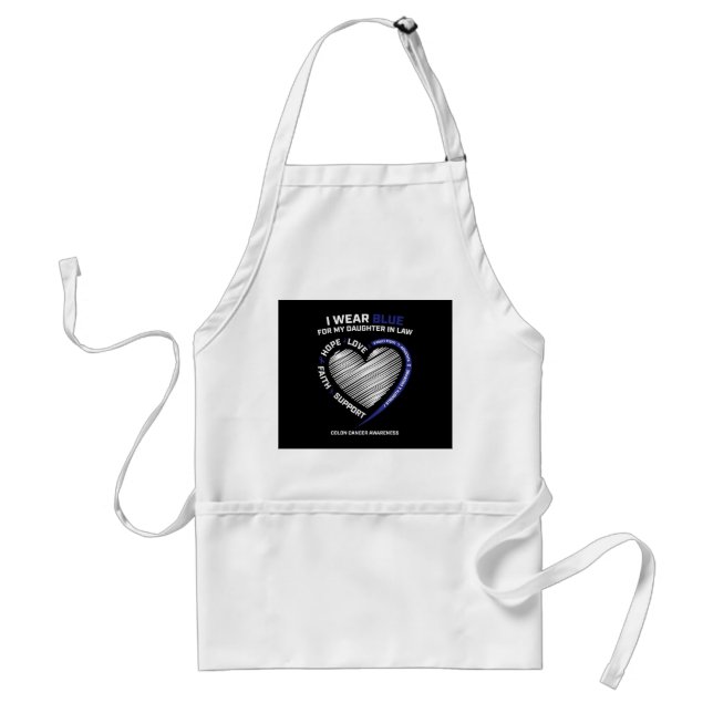 Colourectal Daughter In Law Colon Awareness Standard Apron (Front)