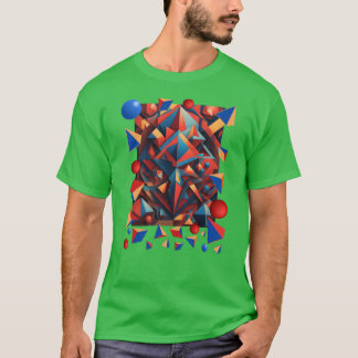 Coloured abstract figures T-Shirt