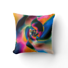 Coloured abstract twisted  lines in light sculptur