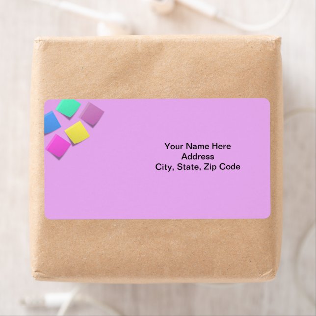 Coloured Blocks  Labels (Insitu)