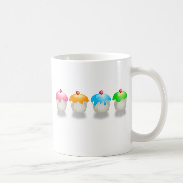 Coloured Buns Coffee Mug (Right)
