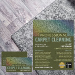 Coloured Carpet, Carpet Cleaner, Cleaning Service Flyer<br><div class="desc">Coloured Carpet,  Carpet Cleaner,  Cleaning Service Advertising Flyer by The Business Card Store.</div>