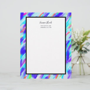Coloured Chaos Custom Letterhead