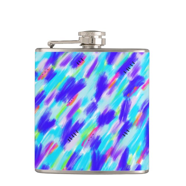 Coloured Chaos Flask (Front)