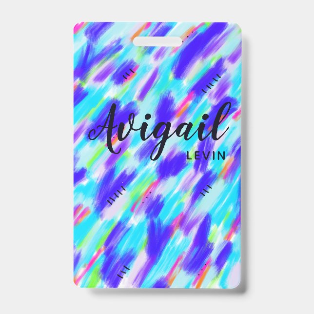 Coloured Chaos ID Badge (Front)
