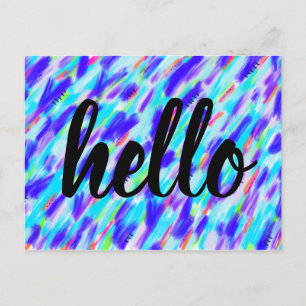 Coloured Chaos Postcard