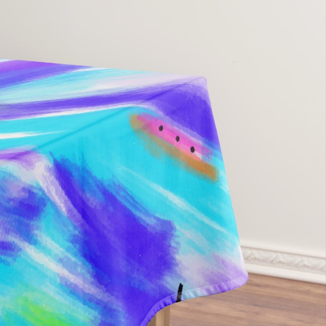 Coloured Chaos Tablecloth (In Situ)