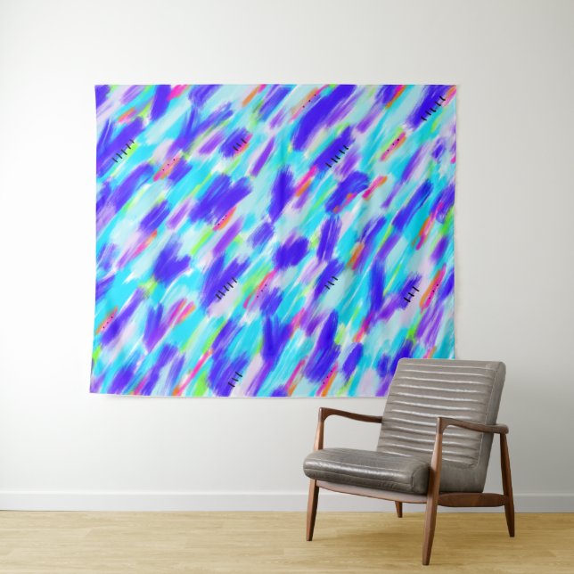 Coloured Chaos Tapestry (In Situ (Horizontal))