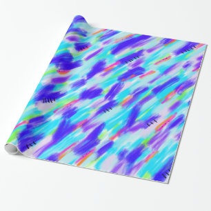 Coloured Chaos Wrapping Paper